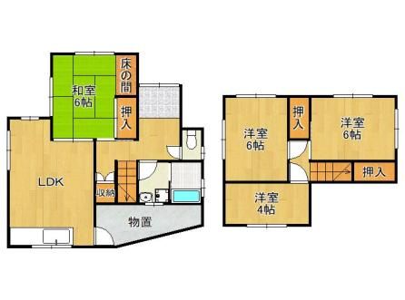 朽網小学校(550m)