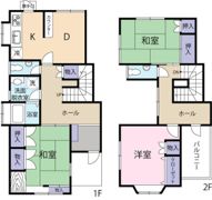 AKIYA TERRACEの間取り画像