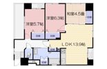 アークスクエア表町の間取り画像