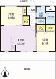 アベリアの間取り画像