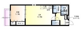 フジパレス忍ケ丘Ⅲ番館の間取り画像