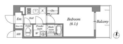 Cion KOBE Baysideの間取り画像