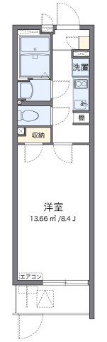 クレイノ輝きの間取り画像