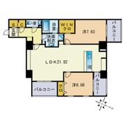 RLIV Kusagaeの間取り画像