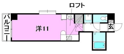 ベルメゾン生石北の間取り画像