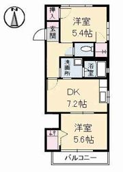 ミレニアムハイム2号館の間取り画像