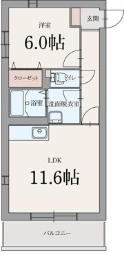 グランウッドの間取り画像
