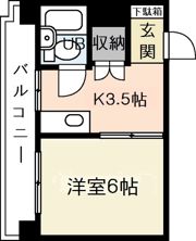 ニューてんまの間取り画像