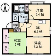 メゾン佐方の間取り画像