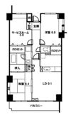 サニーヒルズ和光の間取り画像