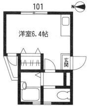 フェアコート三咲Ⅱの間取り画像