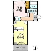 プレジデント持田 B棟の間取り画像