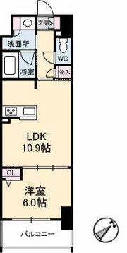 シャーメゾンステージ呉中央の間取り画像