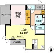 セジュールSAYAの間取り画像