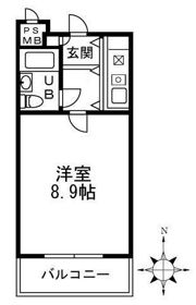 十三本町ユニハウスの間取り画像