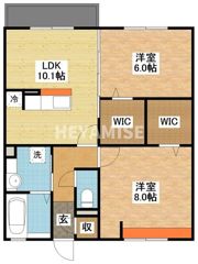アルトピアーノⅡの間取り画像
