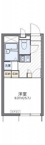 レオパレスフリーダム南金目Ⅷの間取り画像