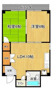 ダイシンコーポの間取り画像