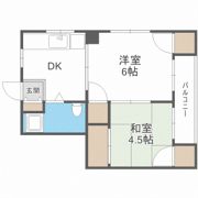 ビスタ四天王寺の間取り画像