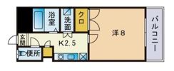 リベルタス大名の間取り画像