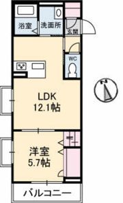 フェデリオ曙の間取り画像