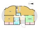 ノーブルハイツ中島田の間取り画像