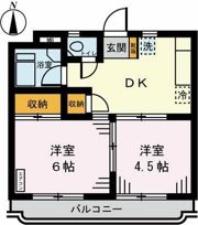 サンハイム徳丸の間取り画像