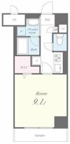 アルシェ新宿の間取り画像