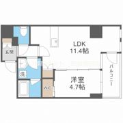 フォルトナート扇町の間取り画像