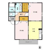 サニーウェル A/Bの間取り画像