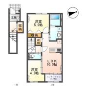 シェリールの間取り画像