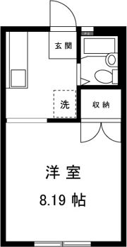 パークハイムHIROの間取り画像