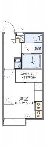 レオパレスウイング山の田Ⅱの間取り画像