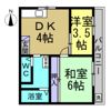 セントラルマンションの間取り画像