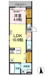 D Paina 桜ヶ丘の間取り画像