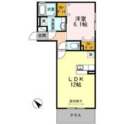 ボナールⅡの間取り画像