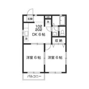 T・Kハウス A棟の間取り画像