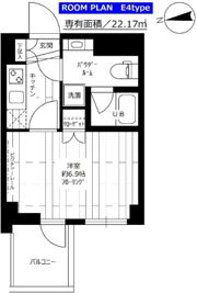 ステージグランデ府中東の間取り画像