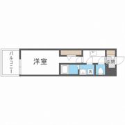 Quintet NAMBA(旧:レジュールアッシュNAMBA)の間取り画像