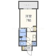 ディームス江坂の間取り画像