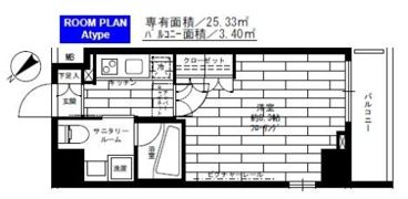 ステージグランデ蒲田アジールコートの間取り画像
