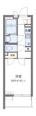 クレイノメトロノーム西川口の間取り画像