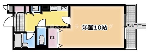 コンチネンタル太子橋の間取り画像