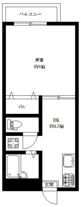 ハイツMSの間取り画像