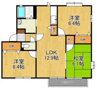 グローブ・たかの C棟の間取り画像