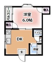 コスモハイツの間取り画像