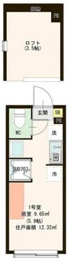 リオーナ上板橋の間取り画像