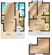 福寿コーポ弐番館の間取り画像