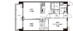 ブルーブラン新横浜の間取り画像