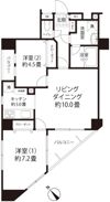 アムフラット蔵前ステーションフロントの間取り画像